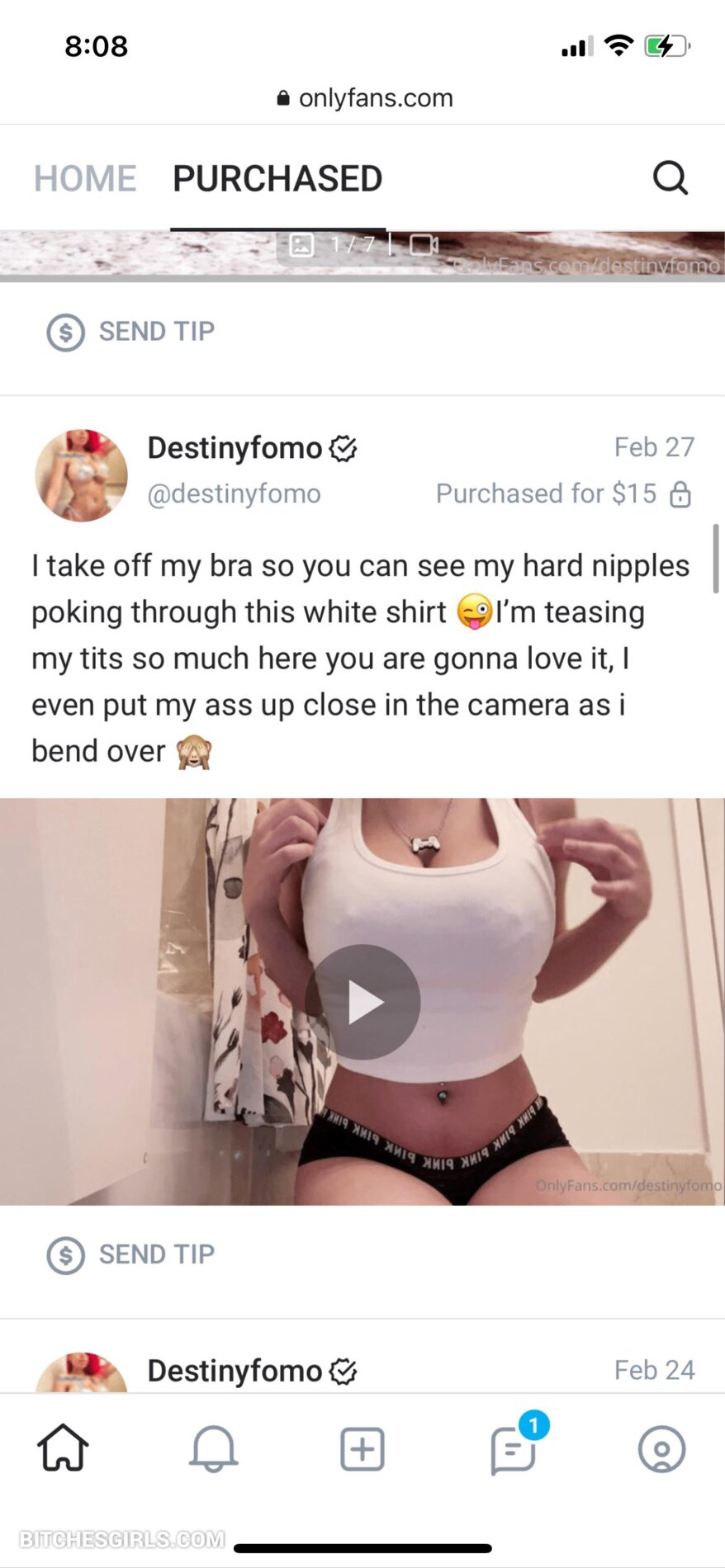 Destiny Fomo Nude Destinyfomo Onlyfans Leaked Naked Videos