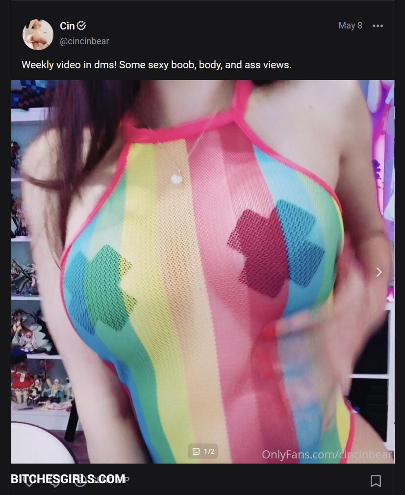 Cincinbear Nudes - Twitch Streamer Onlyfans Anal Leaked Photos