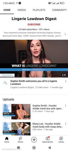 Lingerie lowdown 