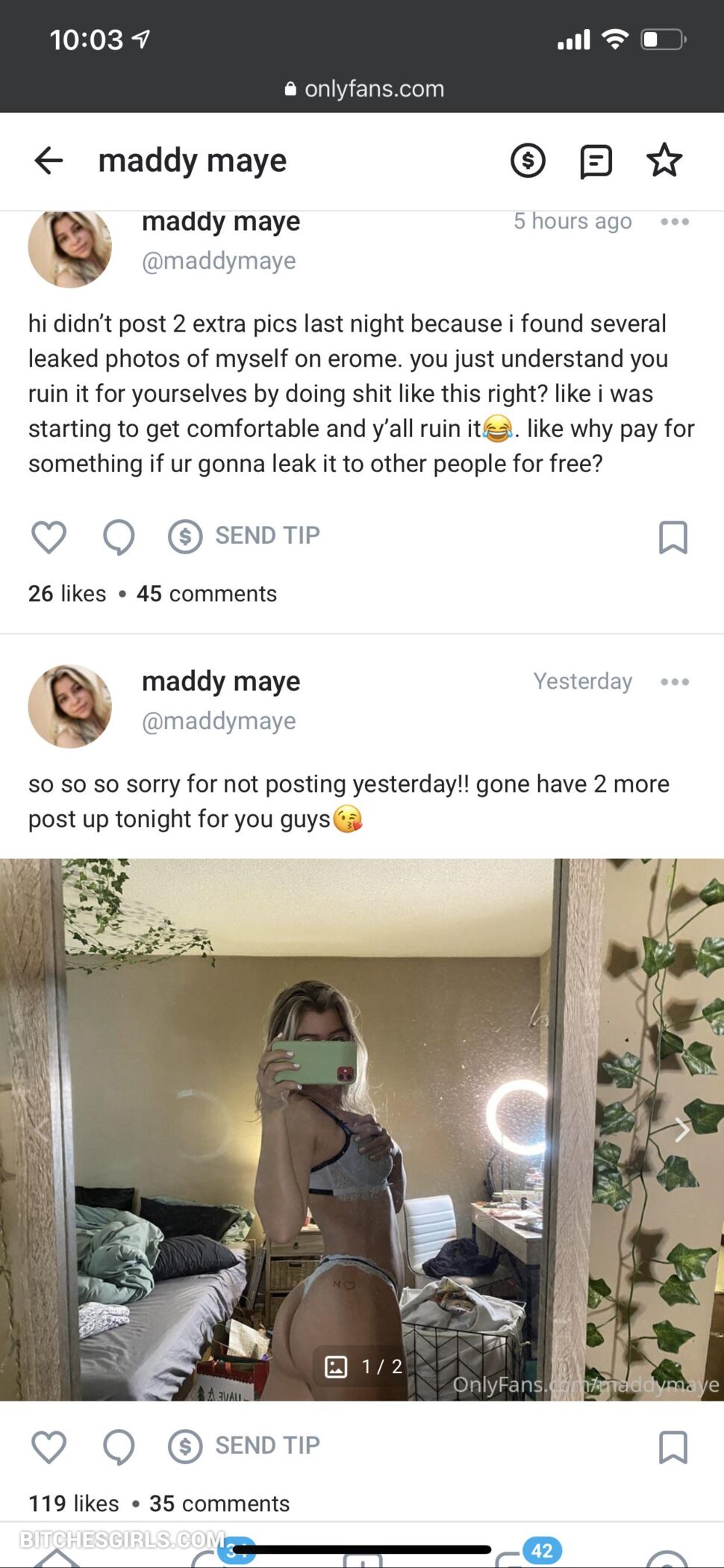 Maddy Maye Nudes – Teen Onlyfans Leaked Nude Photos