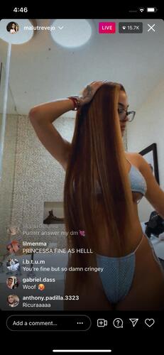 Malu Trevejo nude celebritiy onlyfafns leaks and boobs pics teen