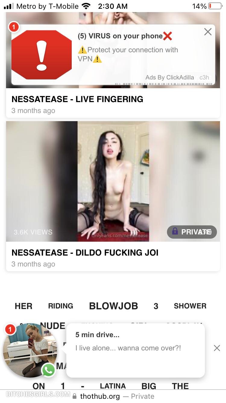 Nessa Tease Nude Tiktok - Nessatease Tiktok Porn Videos