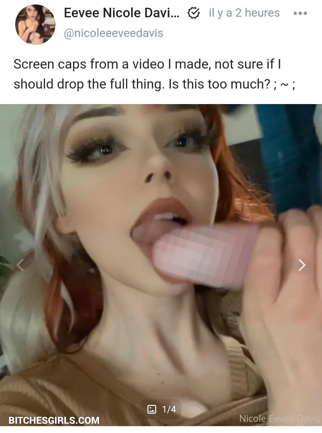 Nicole eevee davis nude